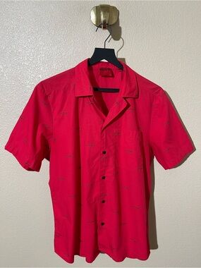 HUGO Short-Sleeve Button-Down Shirt